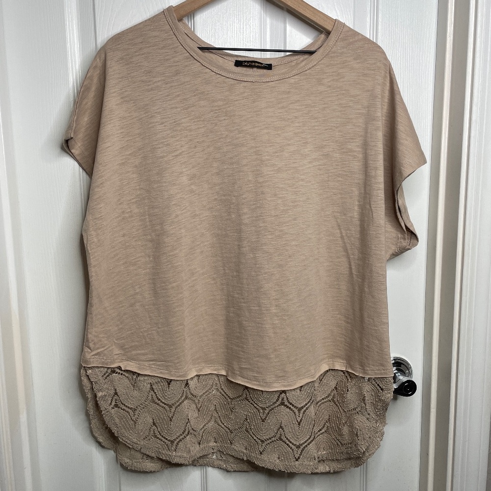 BluHeaven Lace bottom Tunic